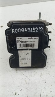 Блок ABS Mercedes CLA W117 W176 2013 MERCEDES-BENZ A0094315212